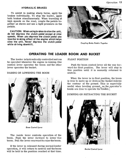 JD300 Loader Operator & Maintenance Manual PDF