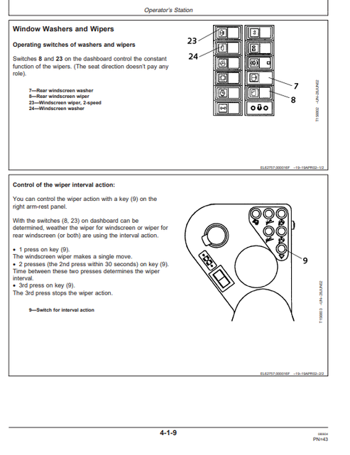 John Deere 1010B Forwarder Manual OMF064199 – PDF Download