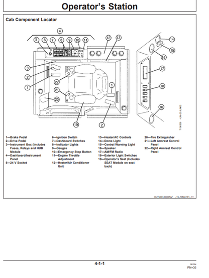 John Deere 1010D Forwarder Operating Manual OMF065527