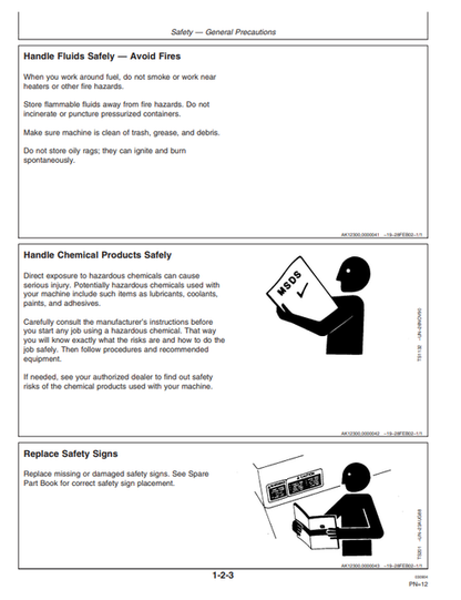 John Deere 1070D Harvester Operating Manual OMF066532