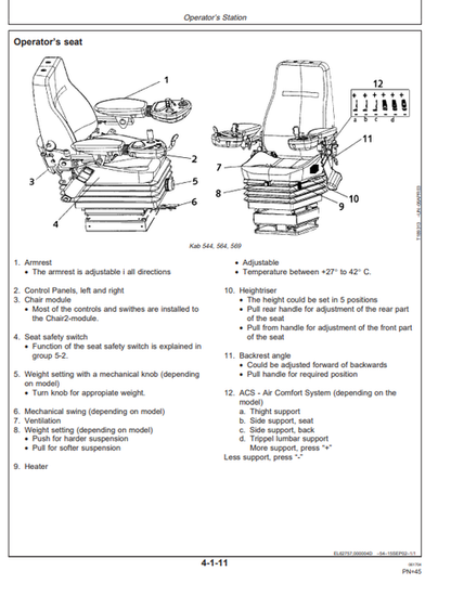 John Deere 1110D Forwarder Operation And Maintenance Manual