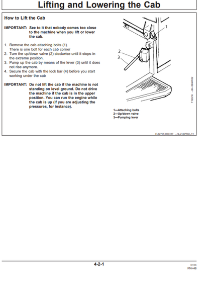 John Deere 1110D Timberjack Forestry Forwarder Operating Manual