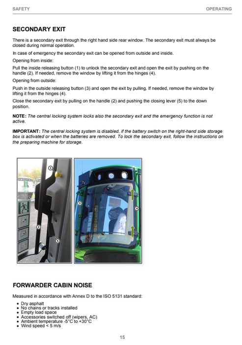John Deere 1110E 1210E 1510E Operator Instruction Manual PDF