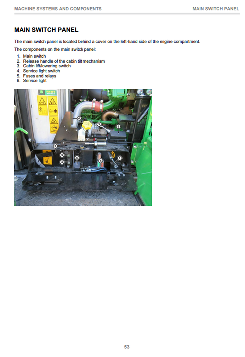 John Deere 1110G 1210G 1510G CTL Forwarder Instruction Manual F723188