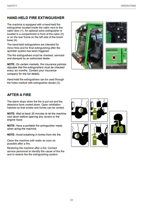 John Deere 1110G 1210G 1510G Cabin II Operator Manual PDF