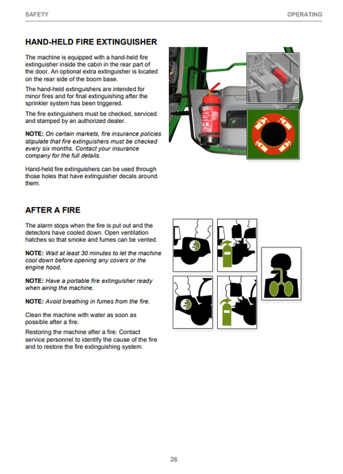 John Deere 1110G 1210G 1510G Cabin Operator Manual F697700