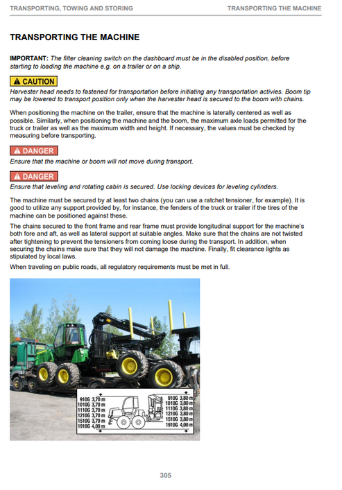 John Deere 1110G 1210G 1510G Cabin Operator Manual F697748