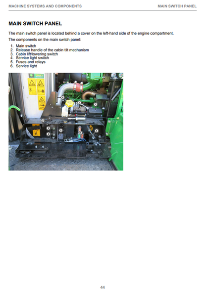 John Deere 1110G 1210G 1510G Final Tier 4 Operator Manual F697700
