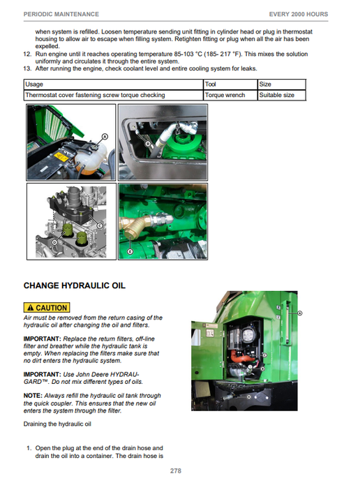 John Deere 1110G 1210G 1510G Forestry Manual F710893