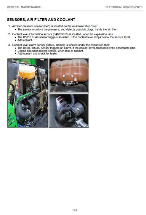 John Deere 1210G 1510G Fixed Cabin Manual F697820 PDF