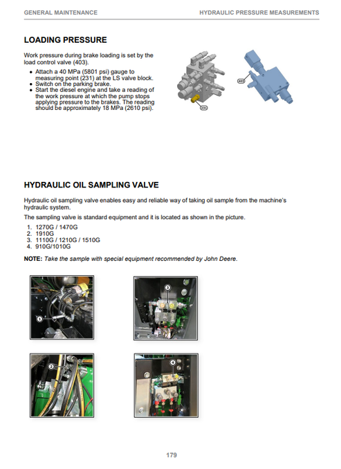 John Deere 1210G 1510G Tier 3 Gen II Manual PDF