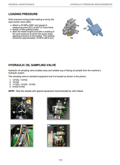 John Deere 1210G 1510G Tier 3 Gen II Manual PDF