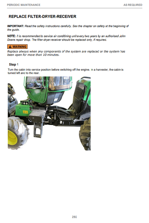 John Deere 1210G 1510G Tier 3 Operator Manual F697796 PDF