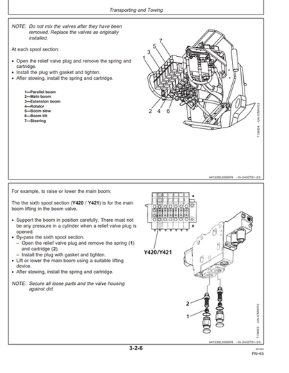 John Deere 1270D Harvester Operation & Maintenance Manual PDF