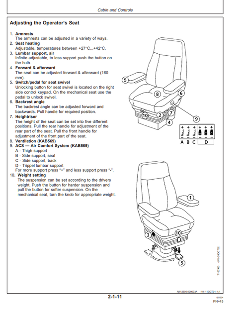 John Deere 1270D Harvester Manual PDF – Operator Guide