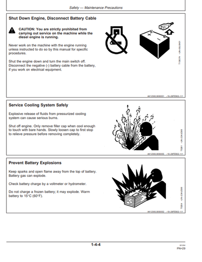 John Deere 1270D Harvester Manual OMF066327 PDF