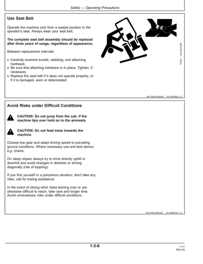 John Deere 1270D Harvester Manual PDF – Operator Guide