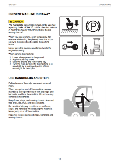 John Deere 1270G CTL Harvester Operator Instruction Manual PDF