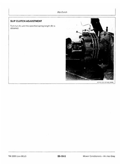 John Deere 1326 1327 Mower-Conditioner Workshop Manual TM3260