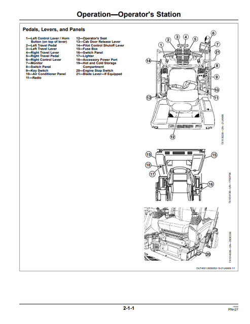 John Deere 135D Excavator Manual PDF OMT239673
