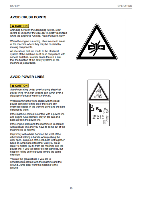 John Deere 1470E CH9 CTL Harvester Operator Instruction Manual
