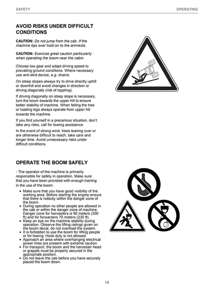John Deere 1470G Harvester Operating Manual F690030 PDF