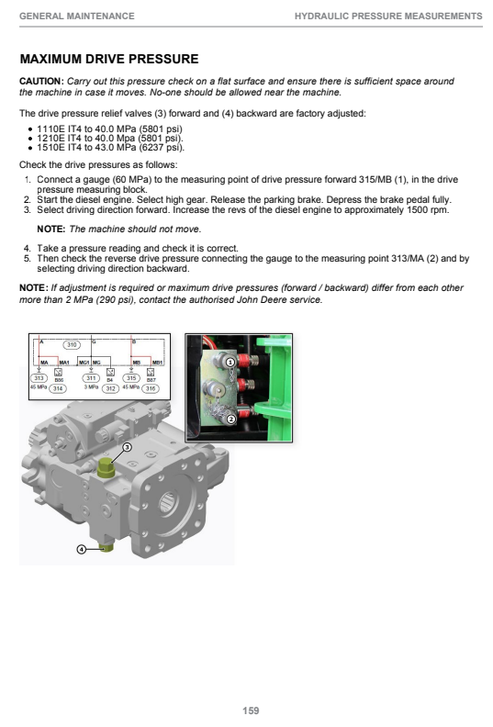 John Deere 1510E IT4 Platform Operator Manual F682272 PDF