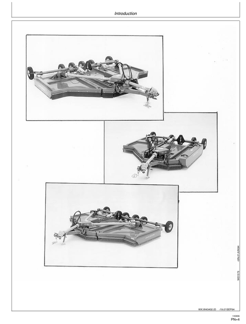 John Deere 1517 1518 2018 Rotary Cutter Manual OMW43402