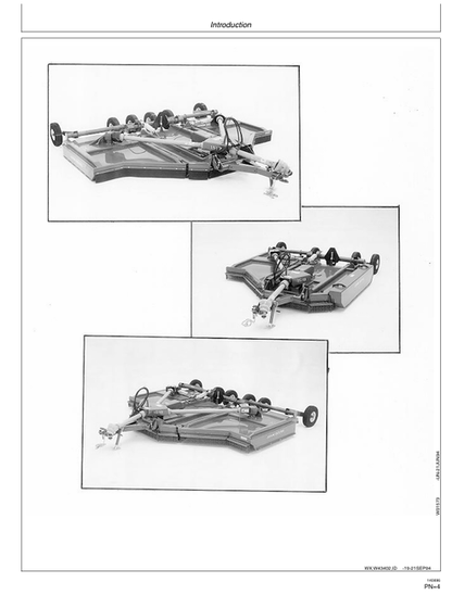John Deere 1517 1518 2018 Rotary Cutter Manual OMW43402