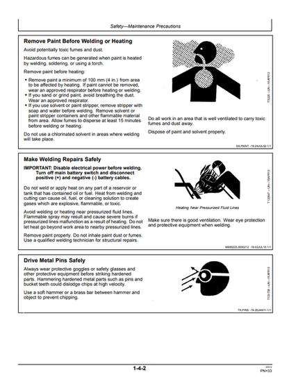 John Deere 160DLC Excavator Operation & Maintenance Manual PDF