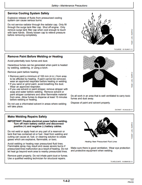 John Deere 160 P Excavator Operating Instructions Manual PDF
