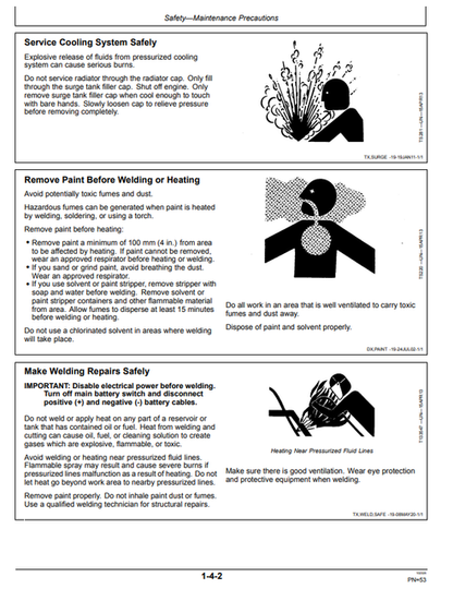 John Deere 160 P Excavator Operating Instructions Manual PDF