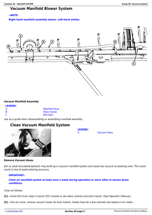 John Deere 1700–1780 Planter Technical Repair Manual PDF
