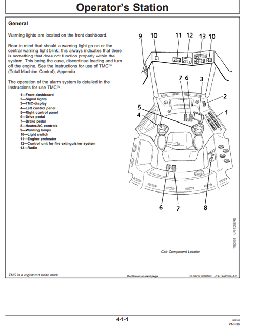 John Deere 1710D Forwarder Operating Manual PDF