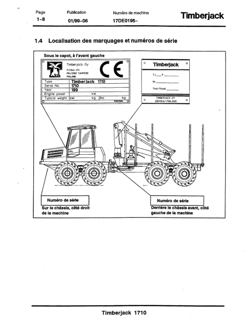 John Deere 1710 Forwarder Manual F057895 – PDF Download