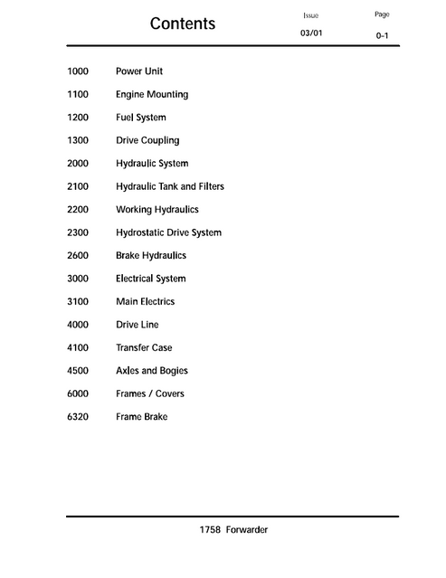 John Deere 1758 Forwarder Service Repair Manual PDF