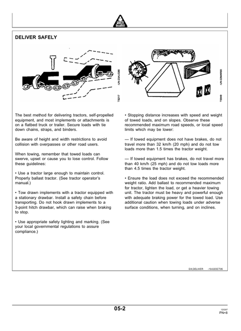 John Deere 1850 Air Drill Setup & Delivery Instruction Manual PDIA58181