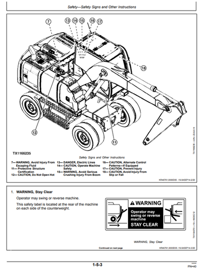 John Deere 190GW Excavator Operator Guide PDF