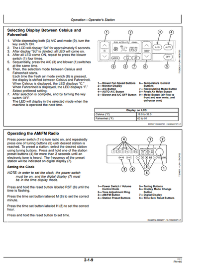 John Deere 200DLC Excavator Operator & Maintenance Manual PDF