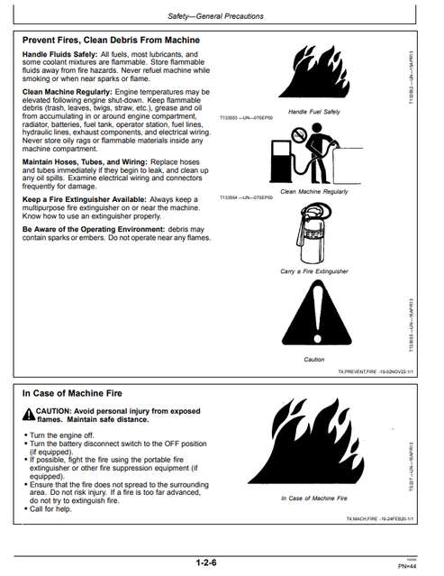 John Deere 210 P Excavator Operating Instructions Manual PDF