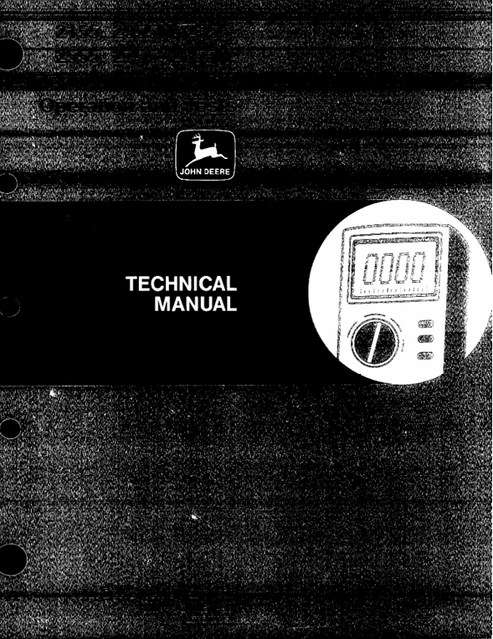 John Deere 2155 2355N 3155 Tractor Technical Manual PDF