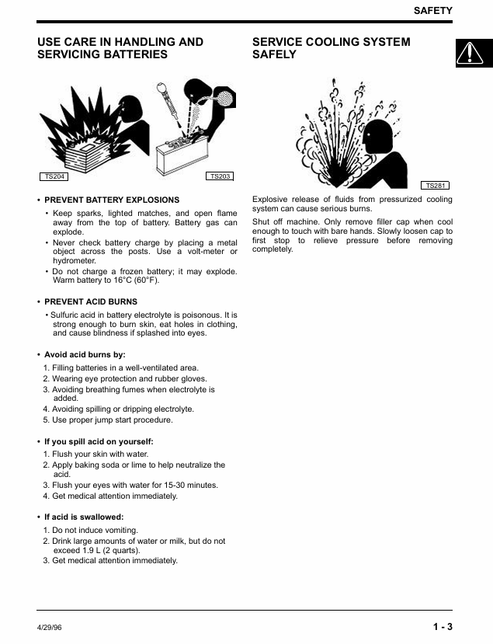 John Deere 2243 Gas Greensmower Technical Manual TM1473 PDF