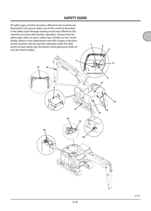 John Deere 225USLC-3 Zaxis Hydraulic Excavator Manual