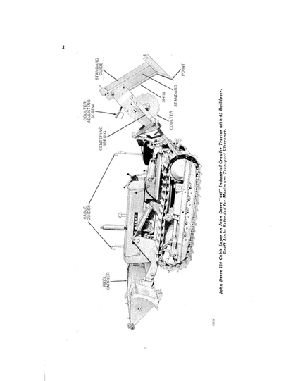 John Deere 230 Cable Layer Operation & Maintenance Manual