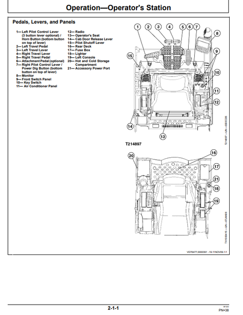 John Deere 240D LC 270D LC Hydraulic Excavator Manual PDF