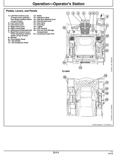 John Deere 240D LC 270D LC Hydraulic Excavator Manual PDF