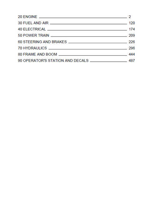 John Deere 240 Loader Skid-Steer Parts Catalogue Manual PC2690