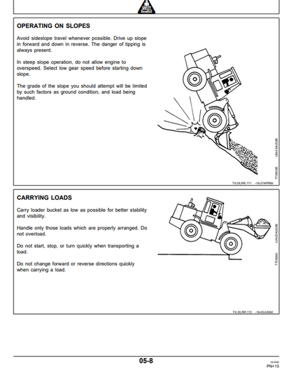 John Deere 244E Loader Operating Manual OMAT168872