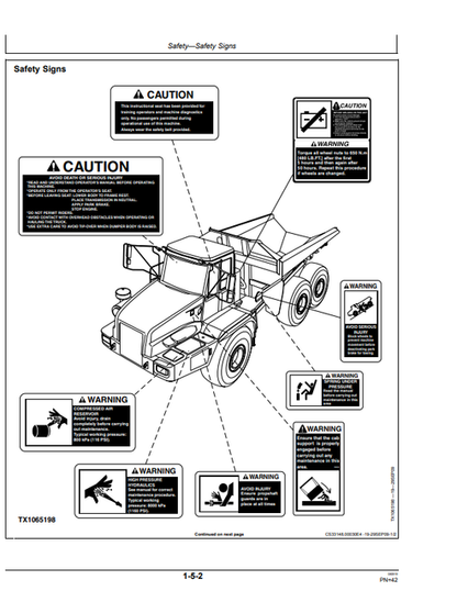 John Deere 250D 300D Series II Operator Manual OMT263512 PDF