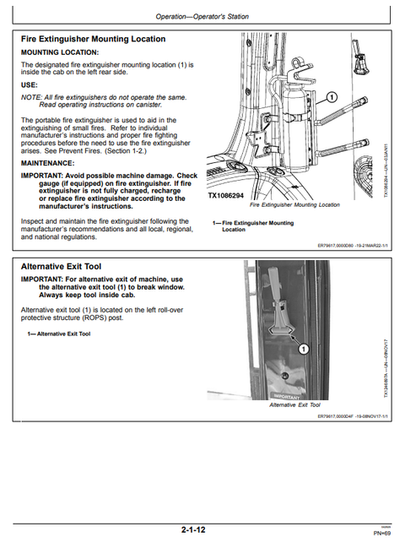John Deere 250GLC Excavator Operation Manual OMT338170X19